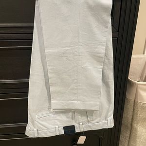 NWT Brooks Brothers Clark Light Blue Linen Pants